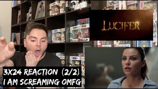 LUCIFER  3x24 A DEVIL OF MY WORD REACTION 22 [upl. by Alilad]