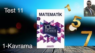 Karekök Yayınları 10 Sınıf Matematik Ünite 1 Kavrama Test11 [upl. by Wennerholn818]