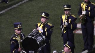 St Ignatius Marching Band Halftime show  State Semifinal game 2016 [upl. by Ansell986]