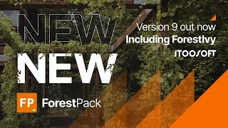 ForestPack 9 is out now  including ForestIvy a brand new plugin for 3ds Max from ITOOSOFT [upl. by Gernhard306]