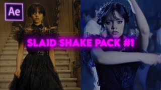 SLAID FREE SHAKE PRESET PACK 1  AFTER EFFECTS [upl. by Airpac584]