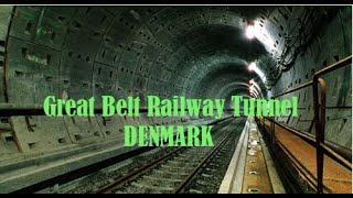 The Great Belt Railway Tunnel between Sjælland and FynDenmark [upl. by Kred321]