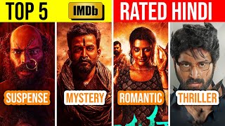 Top 5 Highest Rated South Indian Hindi Dubbed Movies on IMDb 2023  Part 15 [upl. by Aidni]