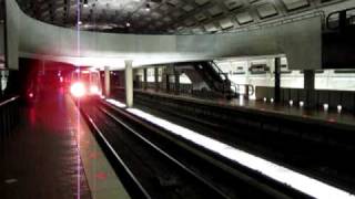 WMATA Breda RehabRohr combination train arrives at Dupont Circle station [upl. by Joete]