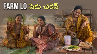 మన ల్యాండ్ లో సీకుల చికెన్😋 chicken youtube farmland subscribemychannel [upl. by Armat84]