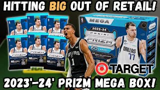 THESE ARE A MUST BUY 202324 Panini Prizm Basketball Mega Box Review [upl. by Ariait]