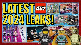 INSANE NEW LEGO LEAKS Space CMF Marvel Ideas  MORE [upl. by Alyssa486]