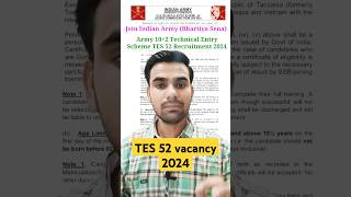 Indian Army 102 TES 52 Entry January 2025 Batch Apply Online Form army technical entry scheme [upl. by Yank]