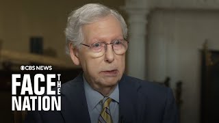 Senate Minority Leader Mitch McConnell on quotFace the Nation with Margaret Brennanquot  full interview [upl. by Annayehc765]