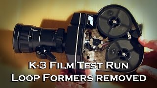 Krasnogorsk3 film test run loop formers removed [upl. by Nortyad]