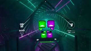 Beat saber  Hold the Night feat Robert Beachgrove by Foret De Vin  quest 2 [upl. by Ycnay]