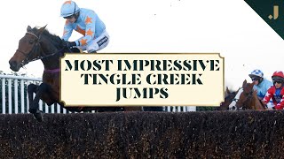 How impressive are these jumps in the Betfair Tingle Creek [upl. by Iramat]