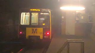 NTV’s Christmas Countdown S2 E24 Tyne amp Wear Metro Metrocars 4053 and 4033 leave Monument [upl. by Resay]