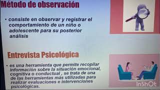 técnicas de evaluación psicológica infantil juvenil [upl. by Naeruat718]