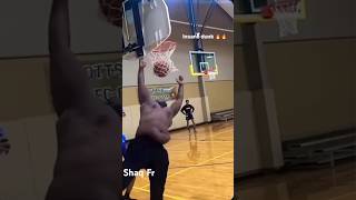 Prime Shaq Brought It Downtown 😂 basketball ballislife hooper funny meme lebron shaqleonard [upl. by Tasia]