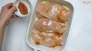 How to Make Perfect Juicy Baked Chicken Breasts Every Time [upl. by Notsyrb]