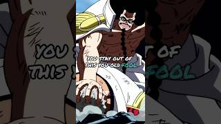 Now I understand why sengoku was stopped garp 😲🔥 garp onepiece animeedit sengoku koby [upl. by Lednyc]