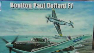 Trumpeter 148 Boulton Paul Defiant Sprue Review [upl. by Dugas]