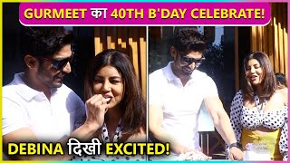 Gurmeet Choudhary Celebrates His 40th Birthday With Wife Debina Bonnerjee [upl. by Cruz908]