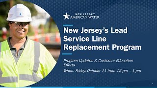 Lead Service Line Replacement Program Progress Update Webinar [upl. by Knutson]