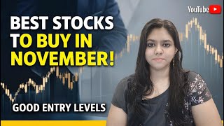 Best Stocks for Nov 2024 📊 Strong Buys  Good Entry Levels Diversified Portfolio [upl. by Musa]