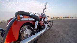 فلوق تجربة قيادة honda shadow aero 750 [upl. by Archangel]