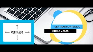 Centrar con HTML5 y CSS3  Flex y Padding [upl. by Tioneb]