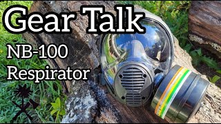 Gear Talk NB100 Full Face Respirator Gas Mask [upl. by Traggat]