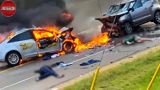 65 Crazy Moments Car Crashes of Idiots In Cars Got Instant Karma Thatll Freak You Out [upl. by Karlise226]