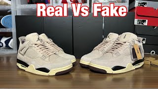 Air Jordan 4 x Ama Maniere while you were sleeping Real Vs Fake Review [upl. by Service498]