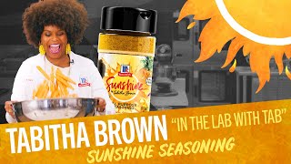 In the Lab with Tabitha Brown Sunshine Seasoning  McCormick® [upl. by Drarehs]