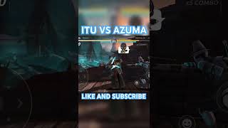 ITU VS AZUMA FIGHT  Shadowfightarena  shadowfightarena shadowfighting chotadongamer [upl. by Dnivra]