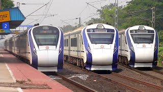 10 Different Vande Bharat Express of Indian Railways  160 amp 130 Kmph Fastest Trains [upl. by Tutankhamen]