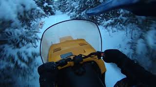 Skidoo Tundra 250 88 first test [upl. by Nycila519]