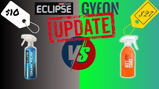 CHEAP vs EXPENSIVE Spray Sealant Test  GYEON Wet Coat vs ECLIPSE Ceramic Polish  UPDATE [upl. by Fonz174]