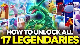 How To Get ALL 17 Legendary Pokemon In Ramanas Park in Pokemon Brilliant Diamond and Shining Pearl [upl. by Oinoitna]