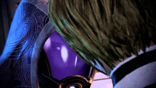 Mass Effect Tali Romance Scene with Femshep [upl. by Htebzile]