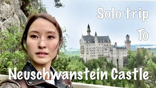 Solo trip to Neuschwanstein Castle by public transport  Tour from Füssen Wies church [upl. by Aras]