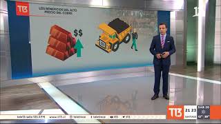 Los beneficios del alto precio del cobre  T13TeExplica [upl. by Evvy34]