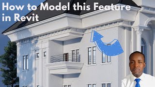 How to model and place small Antic on walls in Revit [upl. by Afatsum]