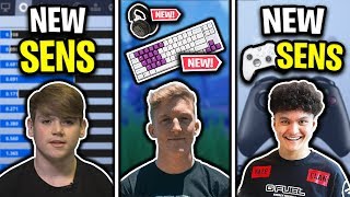 Mongraal New Sens Tfues New Keyboard Explained FaZe Jarvis New Sens Pro Player Updates [upl. by Mariska]