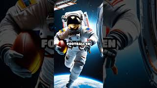 FOOTBALL et EXPLORATION SPATIALE football facts space astronomy footballshorts shorts nasa [upl. by Gerhard]