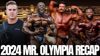 2024 MR OLYMPIA RECAP [upl. by Marucci191]