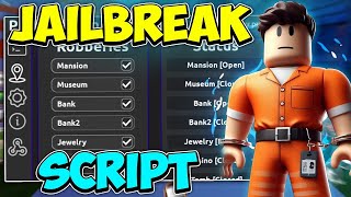 BEST Jailbreak Script  Auto Rob Kill Aura Infinite Money amp More 2024 [upl. by Naujahs428]