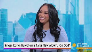 Singer Koryn Hawthorne Talks New Album On God [upl. by Ileyan702]