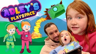 Adley’s PlaySpace 🚀 Explore Planets Help Friends PLAY AS NiKO Color Adley app reviews new game [upl. by Atinek]