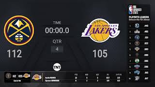 Nuggets  Lakers Game 3  NBAPlayoffs presented by Google Pixel Live Scoreboard [upl. by Gabby]