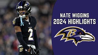 Nate Wiggins Midseason Highlights🔥 NFL 20242025 [upl. by Anertal272]