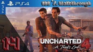 Uncharted 4 A Thiefs End  100 Walkthrough Part 14  Chapter 12 100 Guide All Treasures [upl. by Hgielyak71]