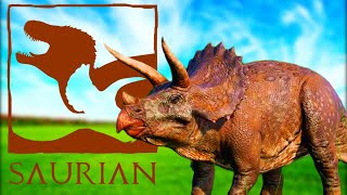 Ternyata kehidupan Dinosaurus begitu keras Triceratops  Saurian Indonesia [upl. by Sheng]